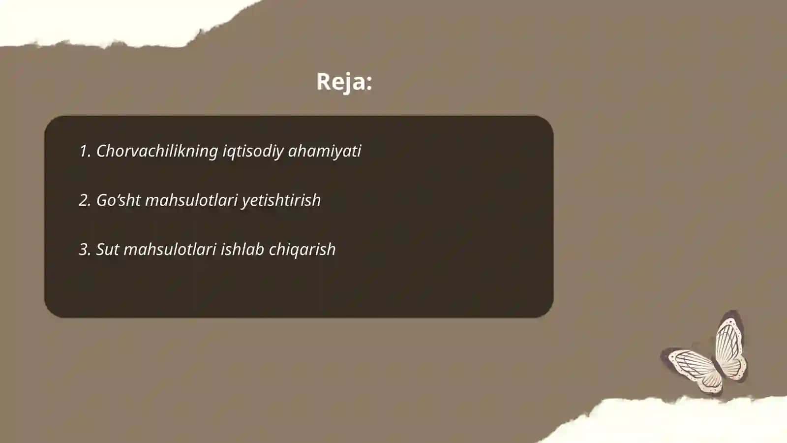 Chorvachilikda xaliq xojalik ahamiyati 2