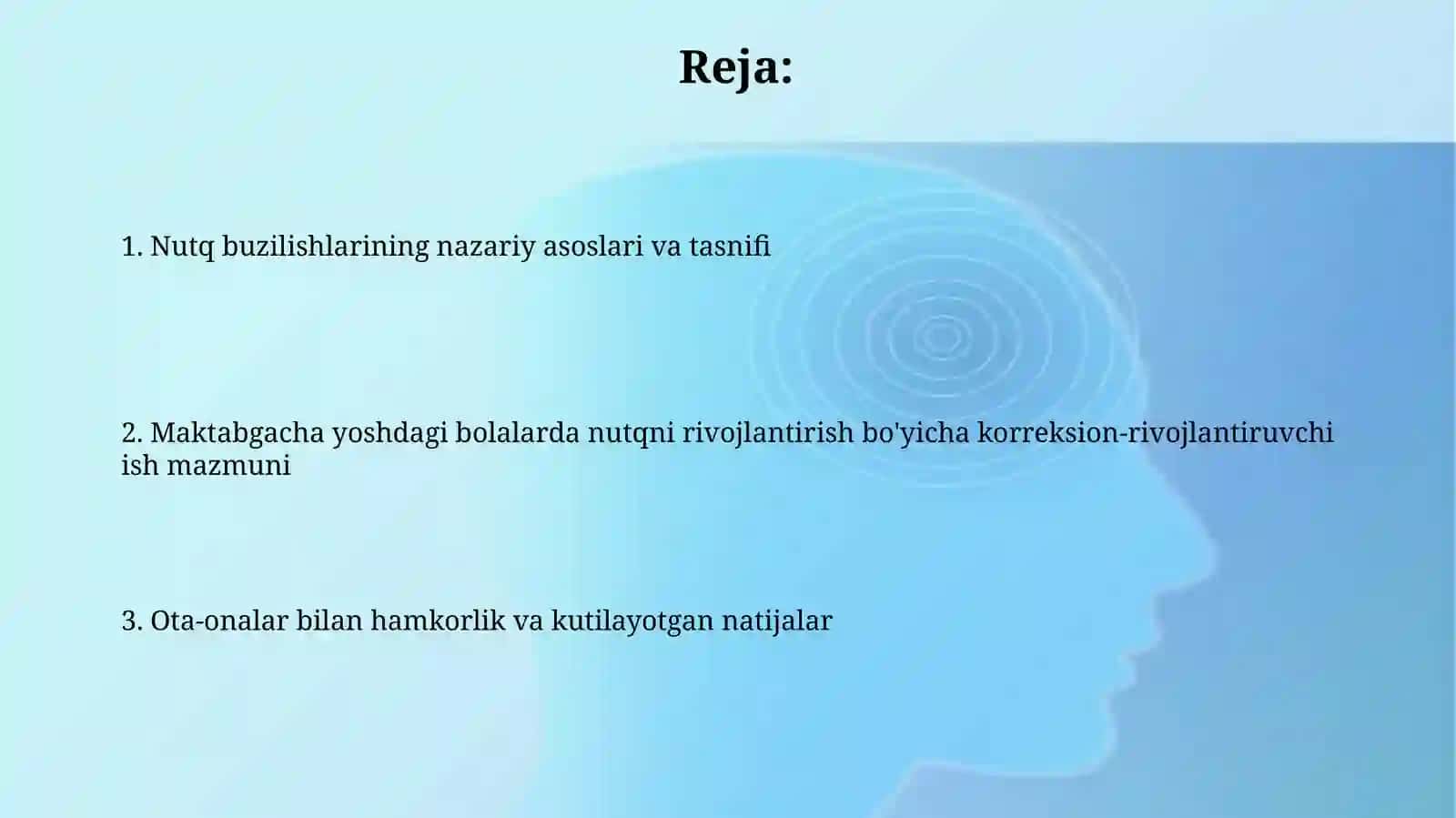 Maktabgacha yoshdagi nutq kamchiligiga ega bolalarda nutq o‘stirish bo‘yicha ishlar tizimi 2