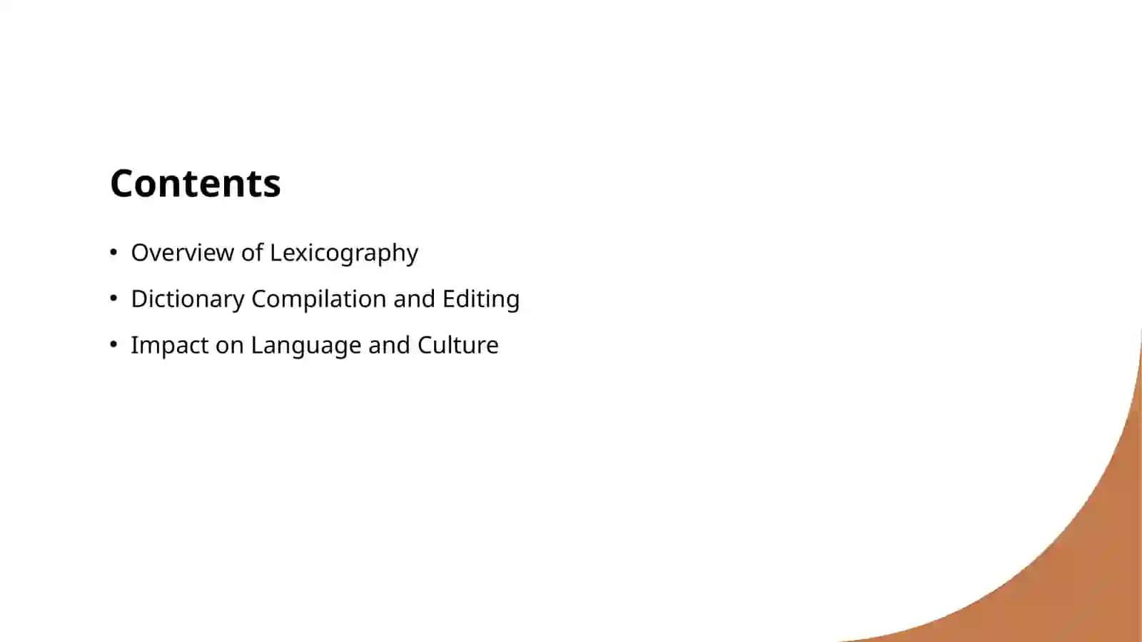 Introduction to Lexicography and aim of it 2