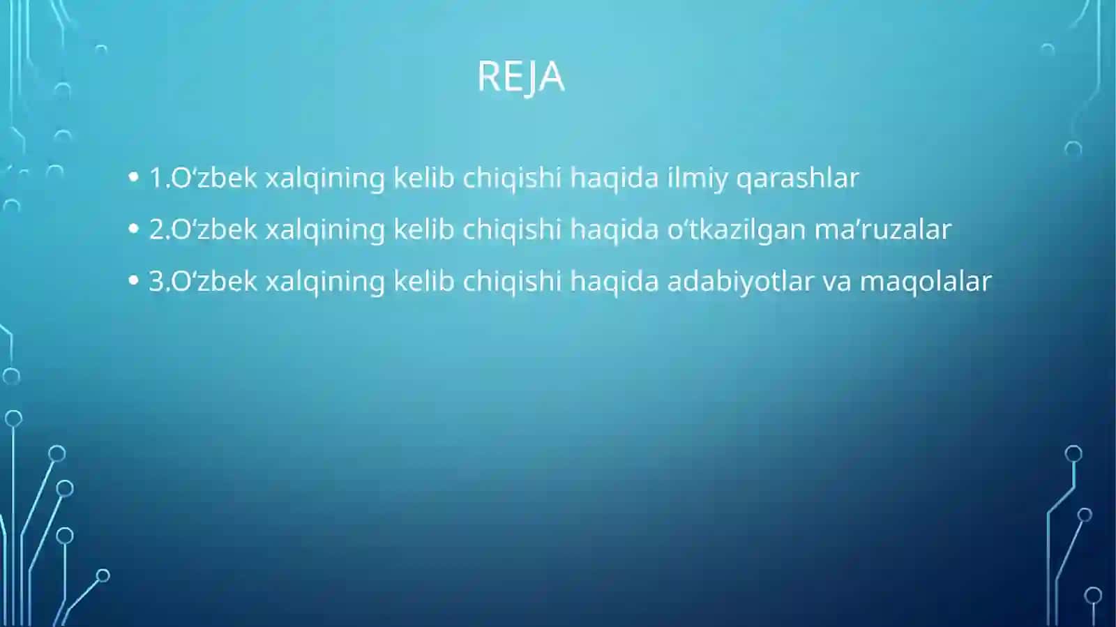 Oʻzbek xalqining kelib chiqishi haqida ilmiy qarashlar konsepsiyasi 2