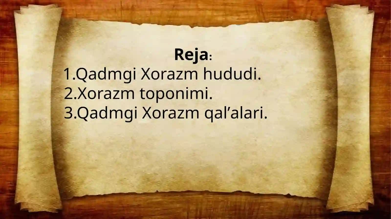 Eng qadimgi davrda Xorazm 2