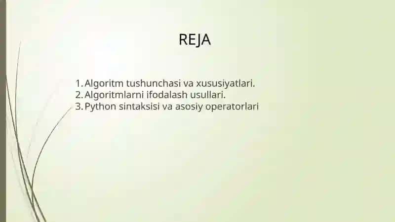 Masalalarning algoritmini tuzish va shu algoritm asosida Visual Basic dasturlash tilida dastur tuzish. Masalalarning algoritmini tuzish va shu algoritm asosida Java Script dasturlash tilida dastur tuzish 2