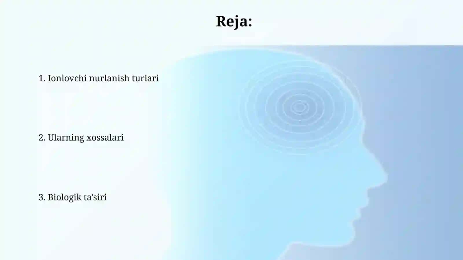 Ionlovchi nurlarning turlari va ularning xarakteristikasi 2