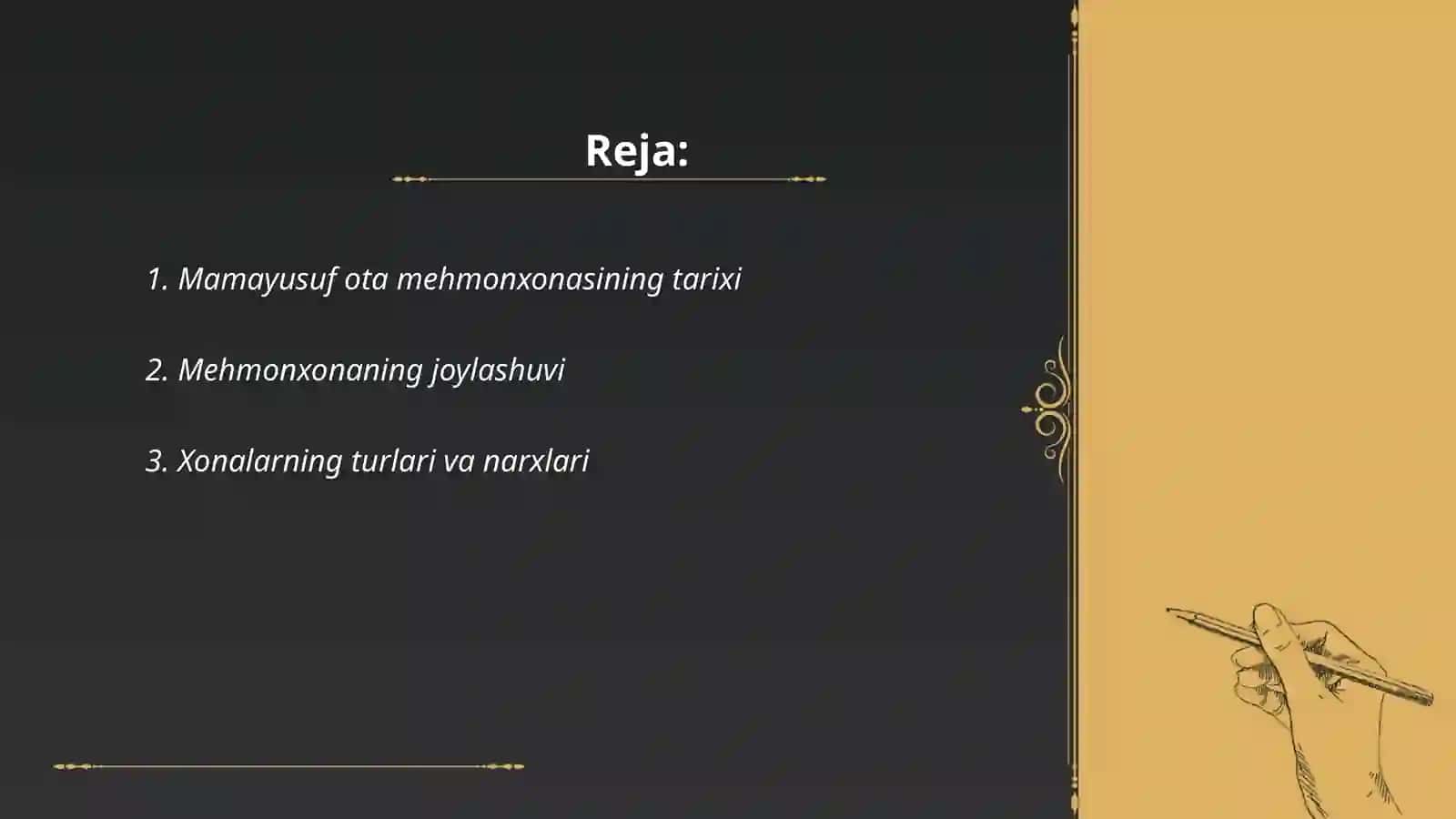 Mamayusuf ota mehmonxonasi 2