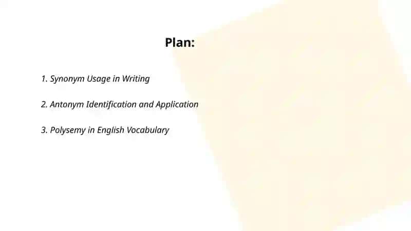 Lexical strategies 2