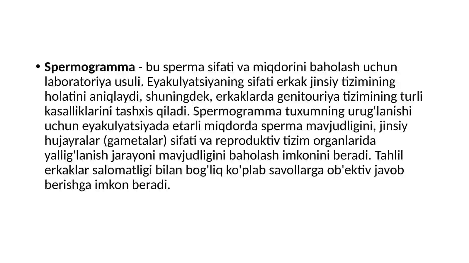 SPERMAGRAMMA 2