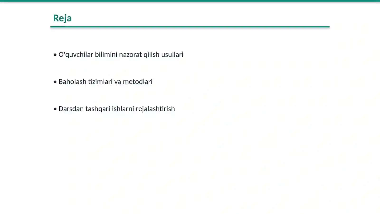 O'quvchilar bilimini nazorat qilish usullari 2