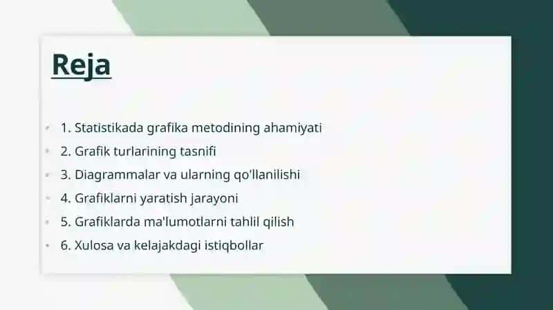 Statistikada grafika metodi 2