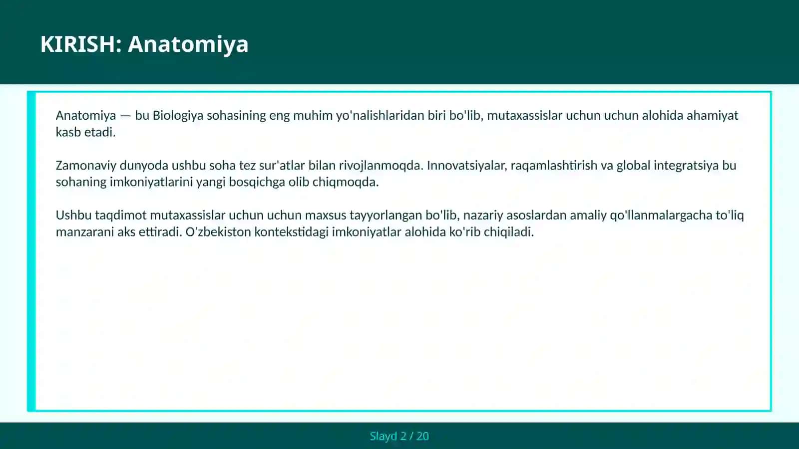ANATOMIYA 2