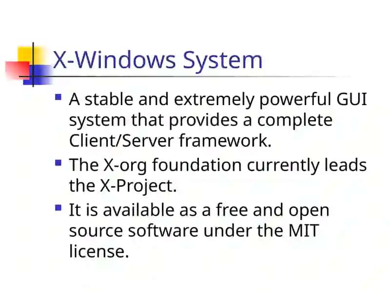 Lecture 6.X-Windows System 2