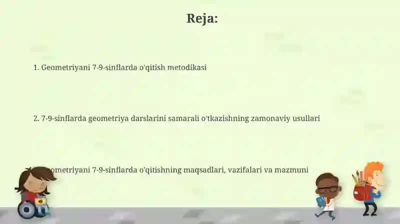 Geometriyani 7-9-sinflarda o'qitish 2