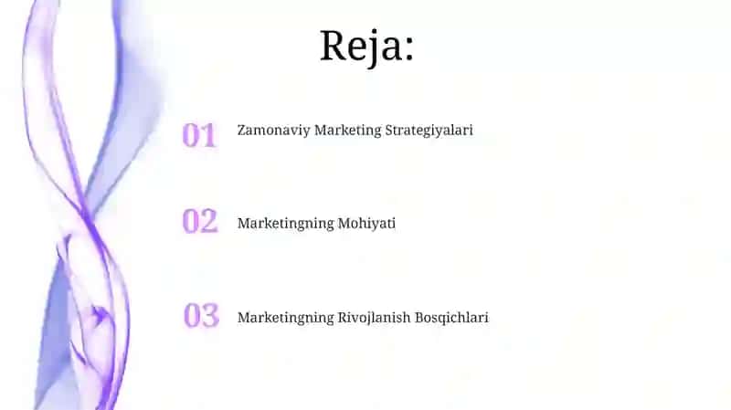 Zamonaviy Marketing Strategiyalari 2