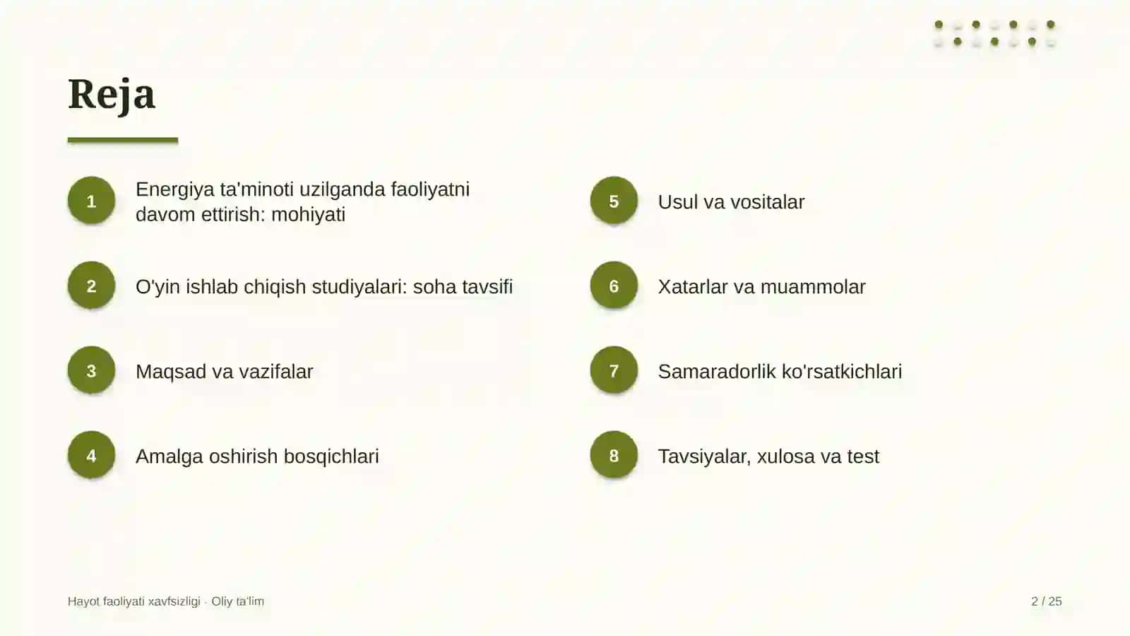 o'yin ishlab chiqish studiyalarida energiya ta'minoti uzilganda faoliyatni davom ettirish 6166 2