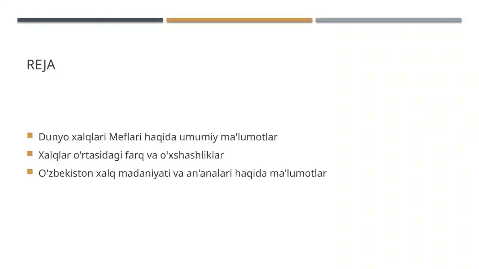 Dunyo xalqlari Meflari haqida haqida fikringiz 2