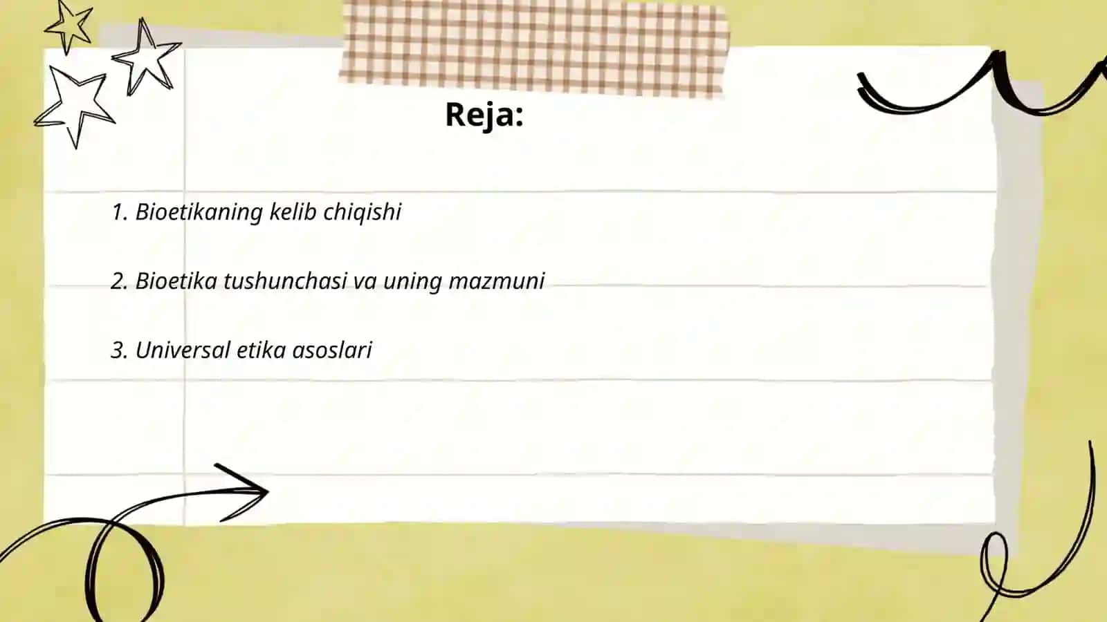 Bioetika va uning vujudga kelishiga olib kelgan holatlar. Universal etika 2