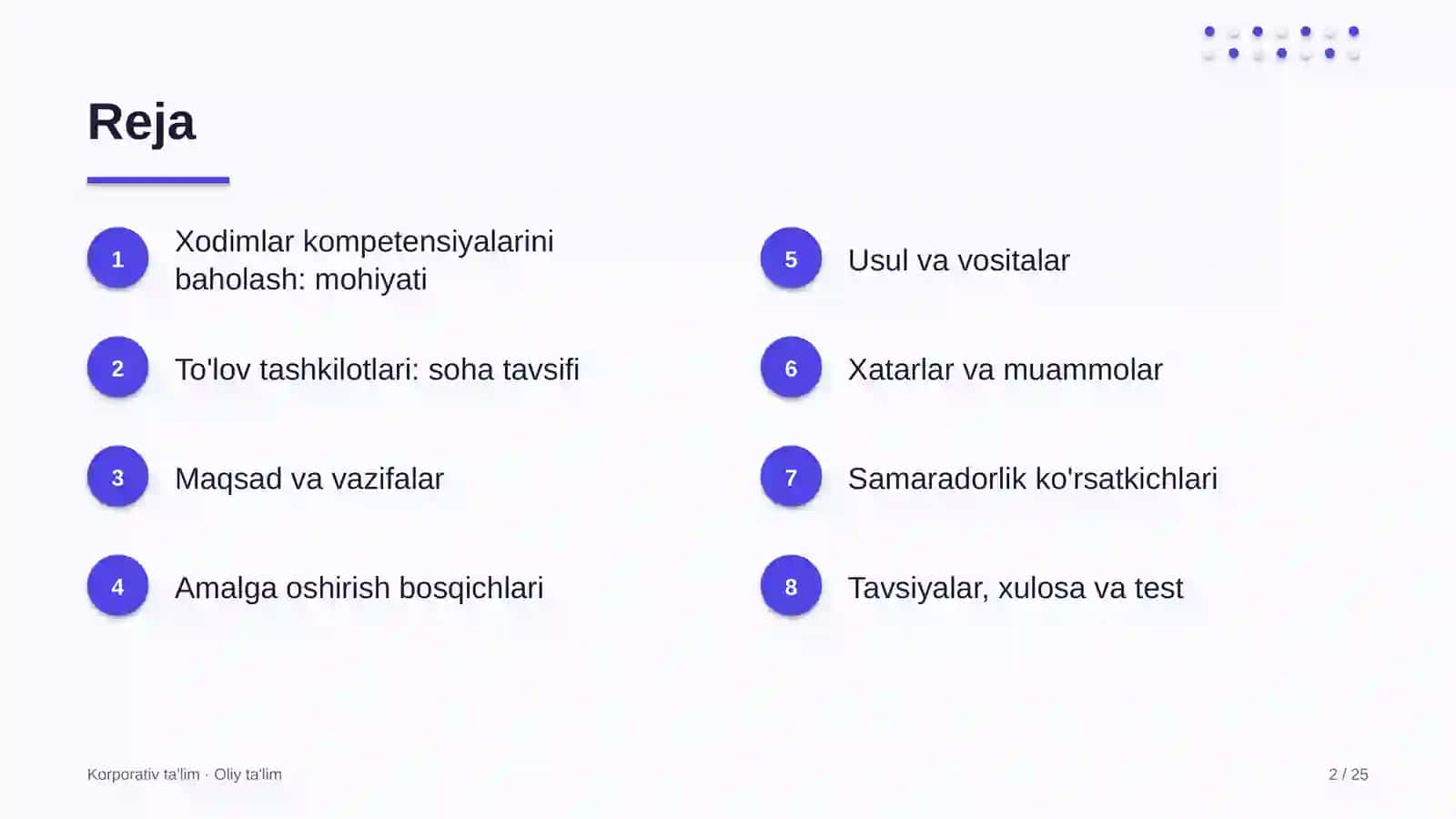 To'lov tashkilotlarida xodimlarning kompetensiyalarini baholash 2