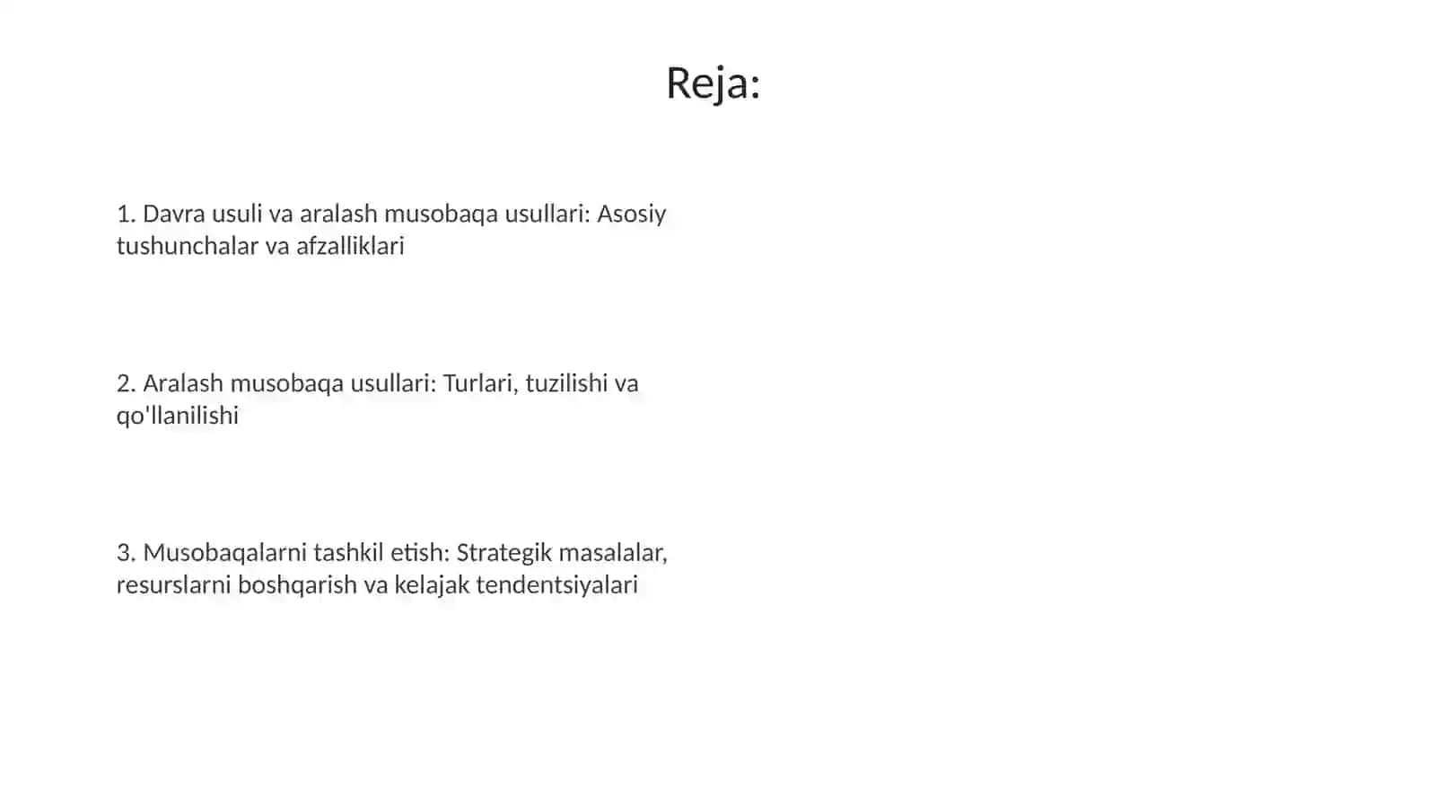 Musobaqalar ot-kazishning aylanmachi qilib ketish vaaralash usullari 2