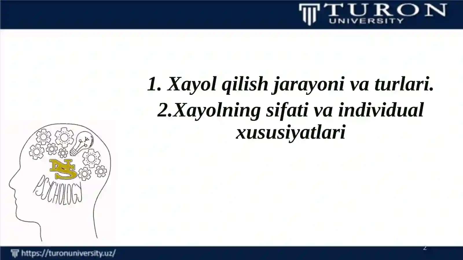 XAYOL (FANTAZIYA) HAQIDA TUSHUNCHA 2