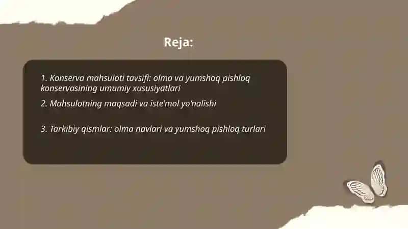 Olma va yumshoq pishloq 2
