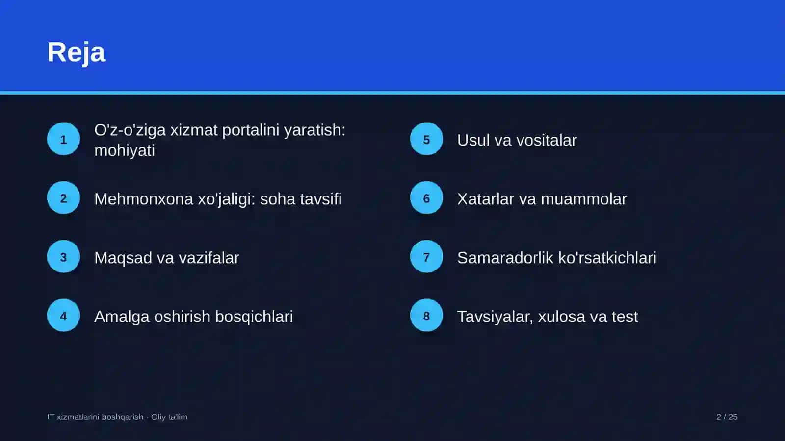 mehmonxona xo'jaligida foydalanuvchilar uchun o'z o'ziga xizmat portalini yaratish 3794 2