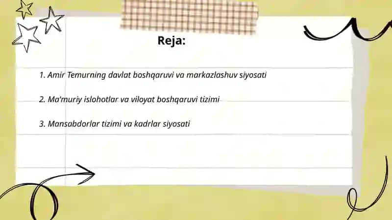 Amir Temur buyuk davlat arbobi Kenjaboyeva Yorqinoy 2