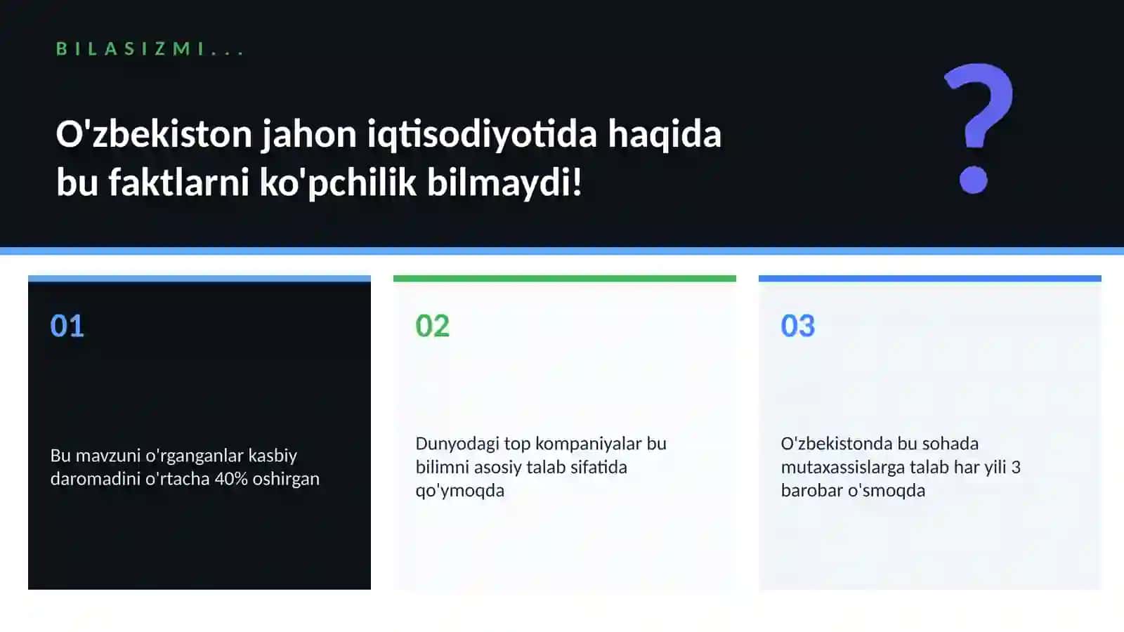 O'zbekiston jahon iqtisodiyotida 2
