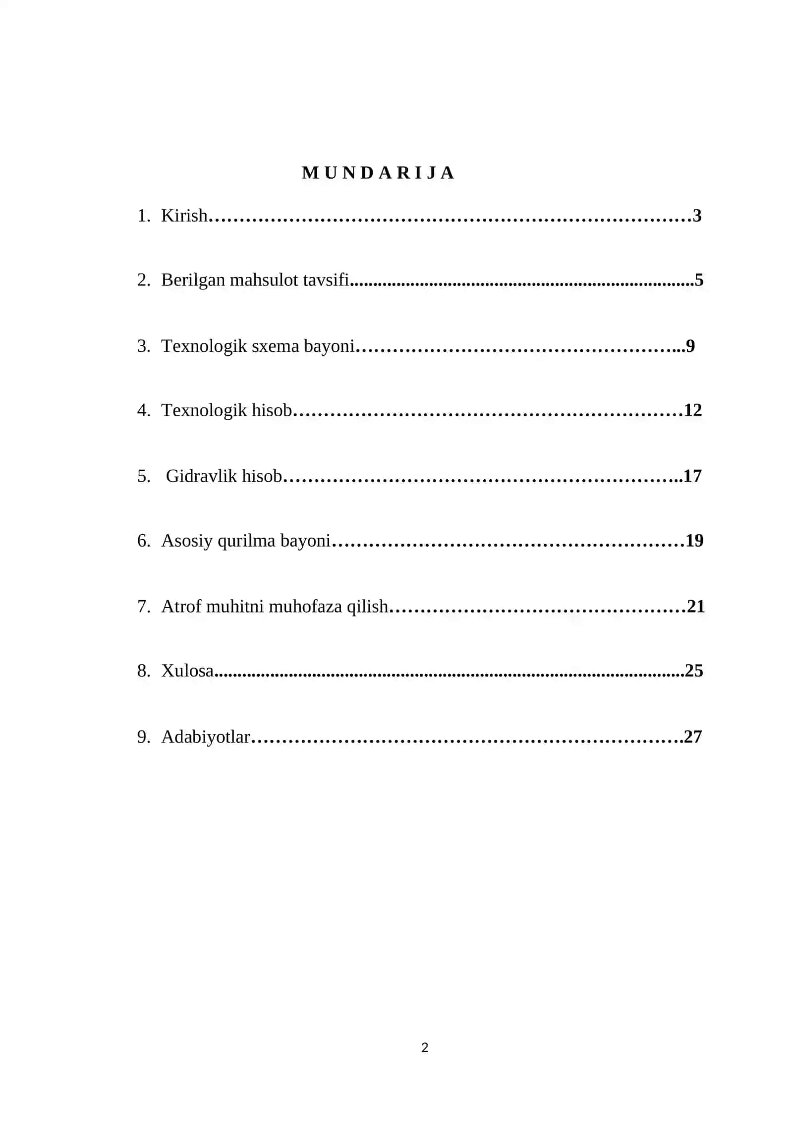 Havo tarkibidan benzin bug`larini aktiv ko`mir yordamida ushlab qolish uchun mavhum qaynash qatlamli adsorbsion kalonnani hisoblang va loyihalang 2
