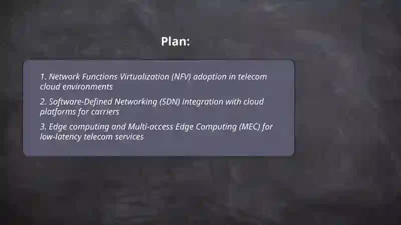 Cloud Computing in Telecom services 2