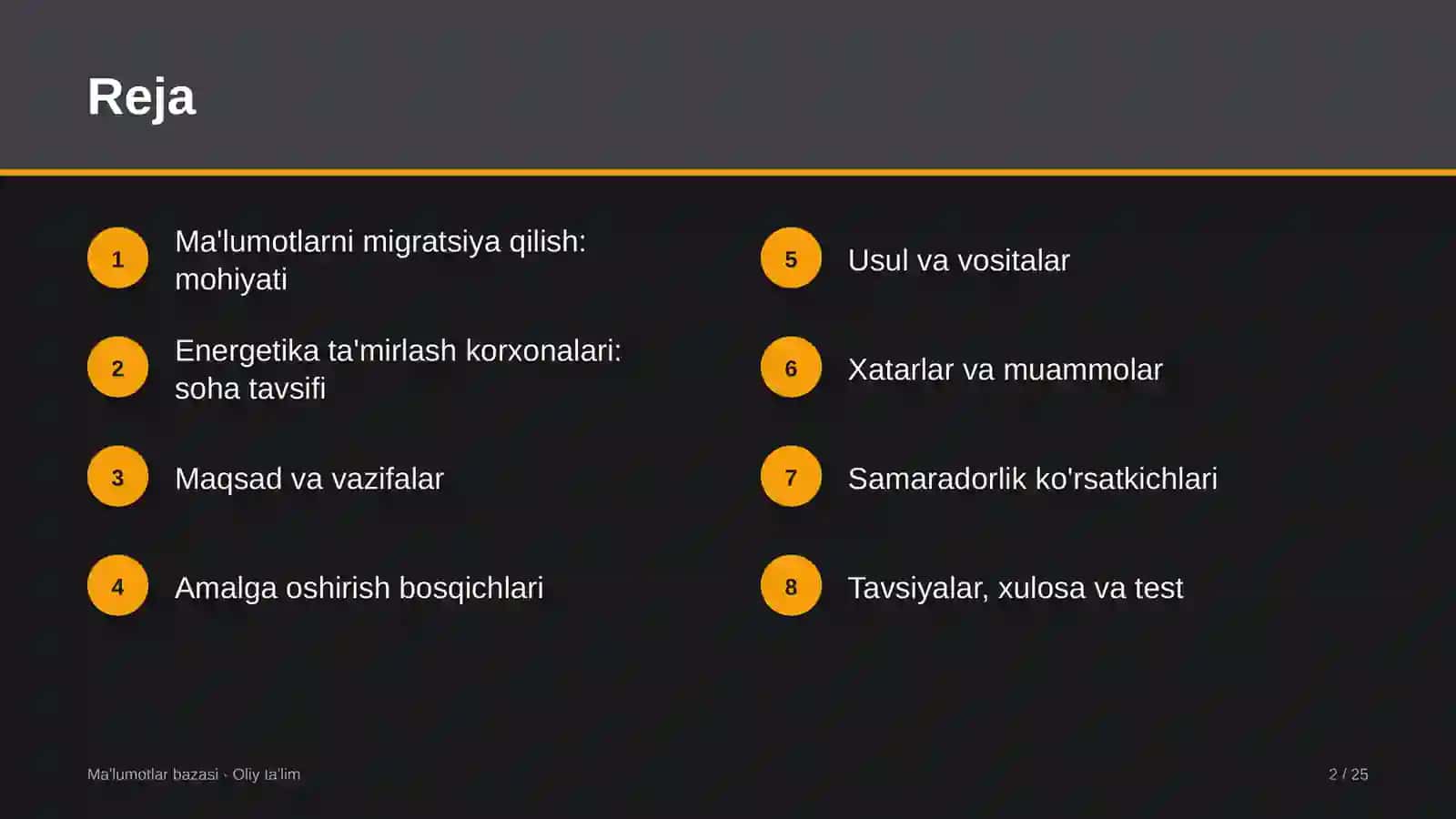 energetika ta'mirlash korxonalarida ma'lumotlarni migratsiya qilish 9758 2