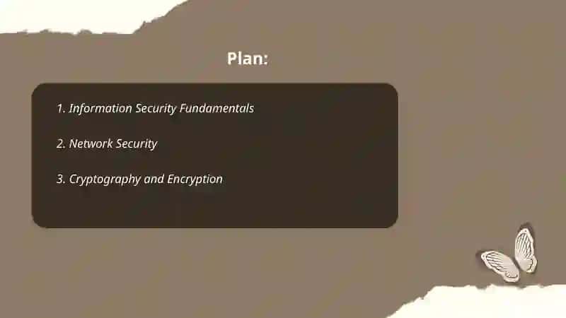 Information and Security Fundamentals 2