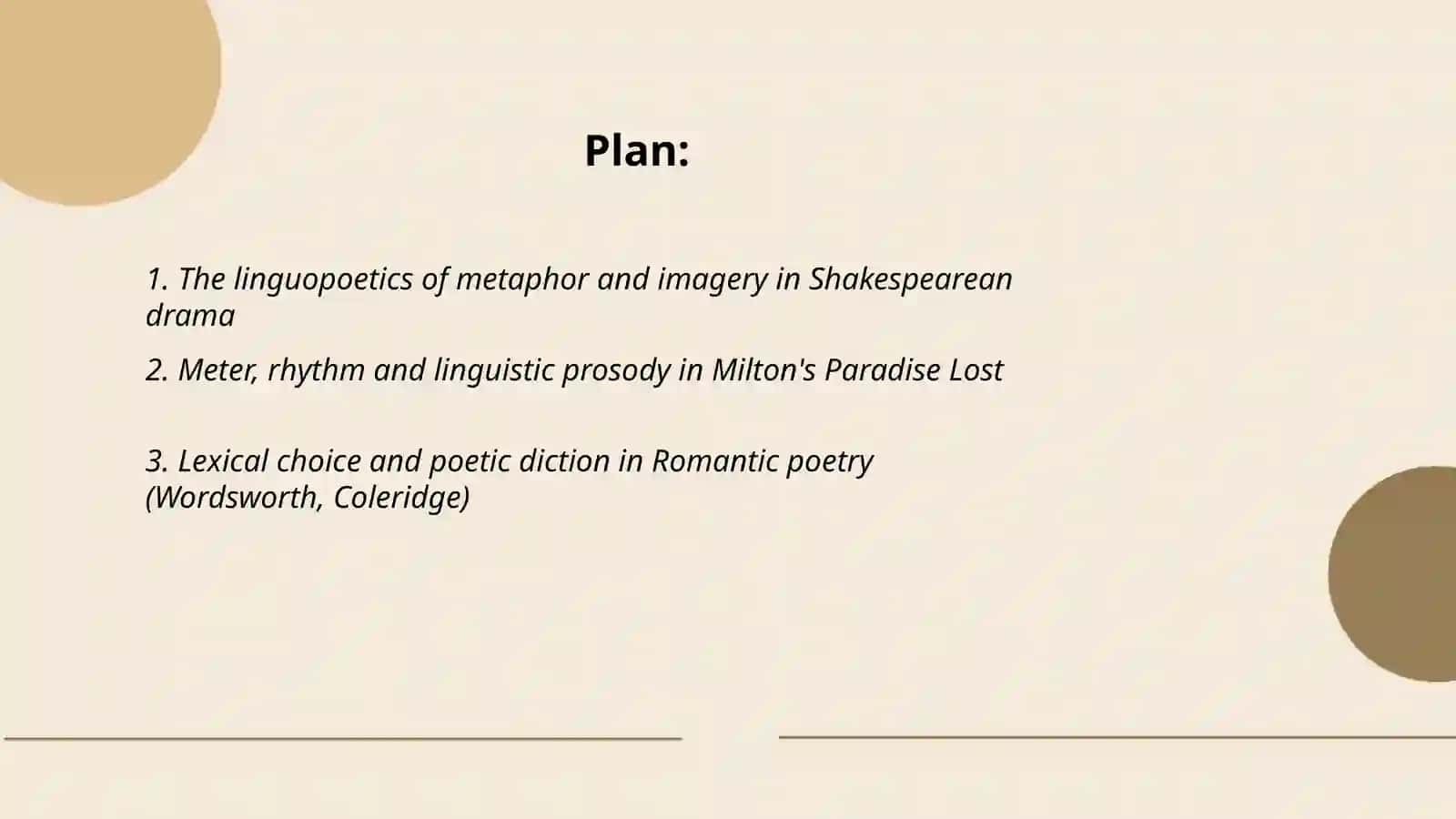 Linguopoetics of English classical literature 2