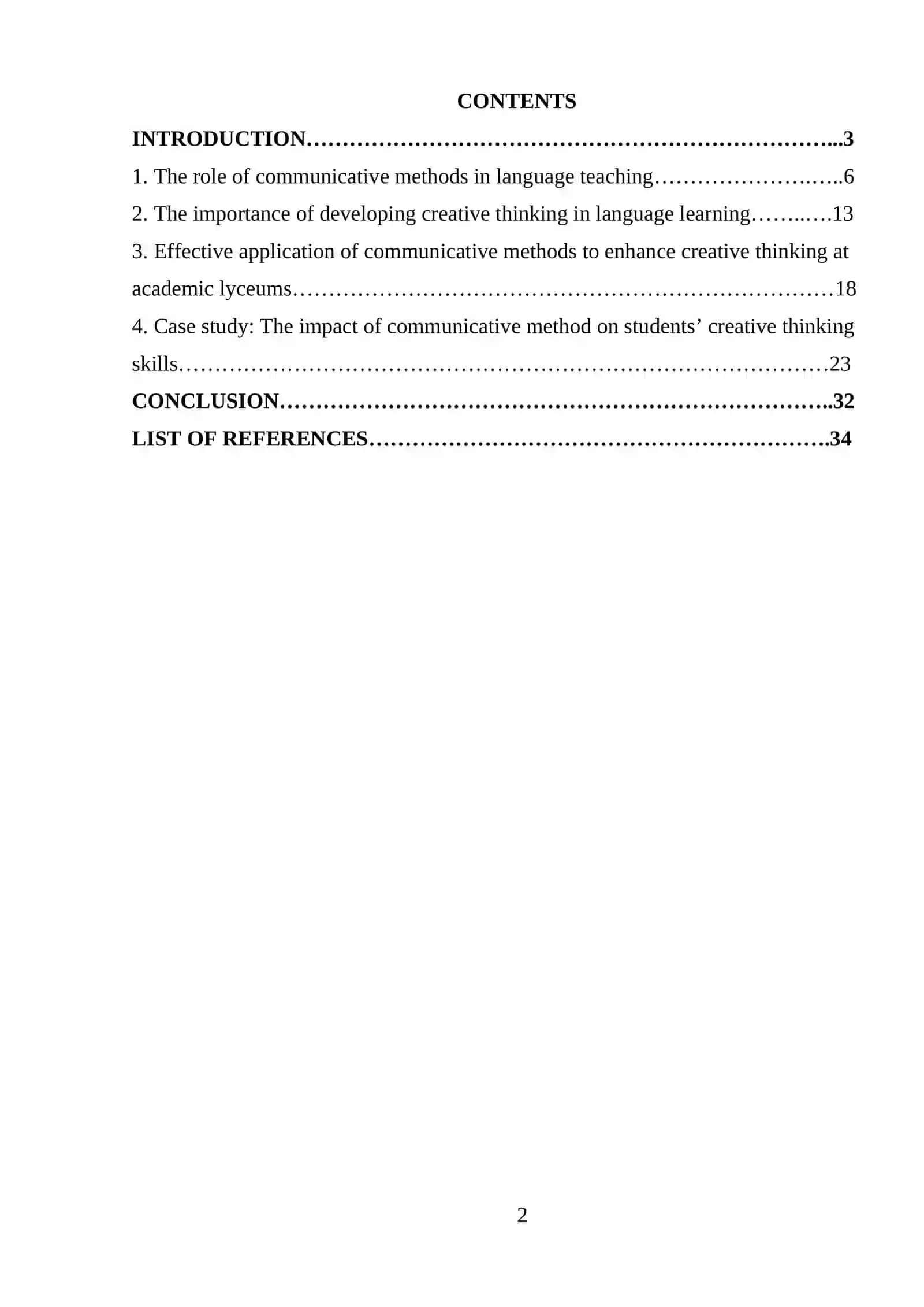 FACULTY OF ENGLISH LANGUAGE ND LITERATURE 2