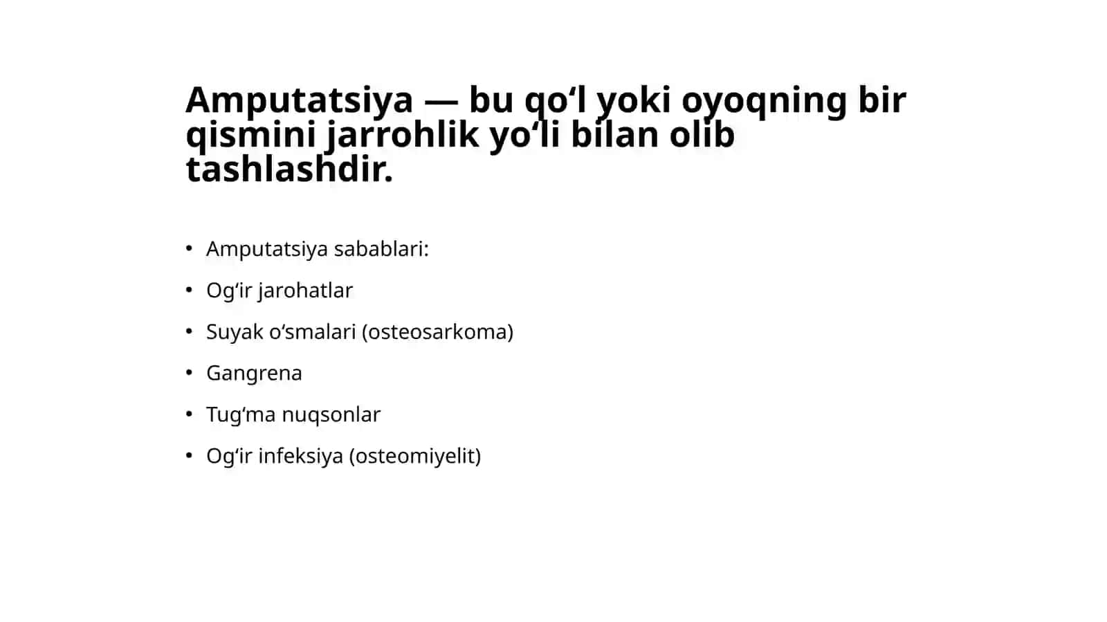 Bolalarda amputatsiya 2