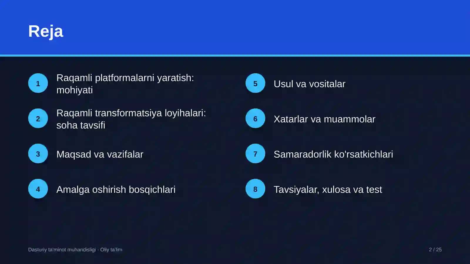 raqamli transformatsiya loyihalarida raqamli platformalarni yaratish 9612 2