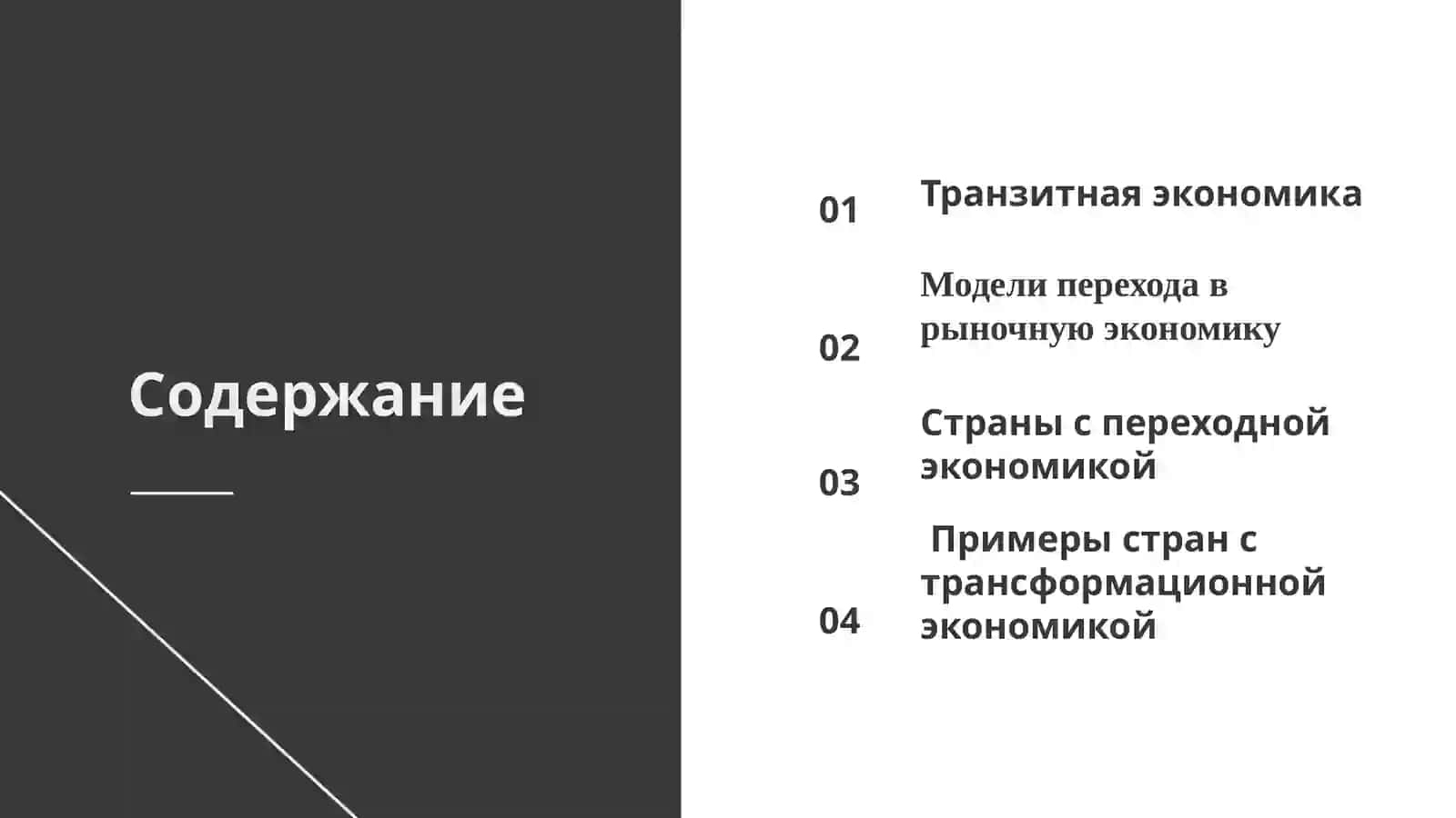 Транзитная экономика 2