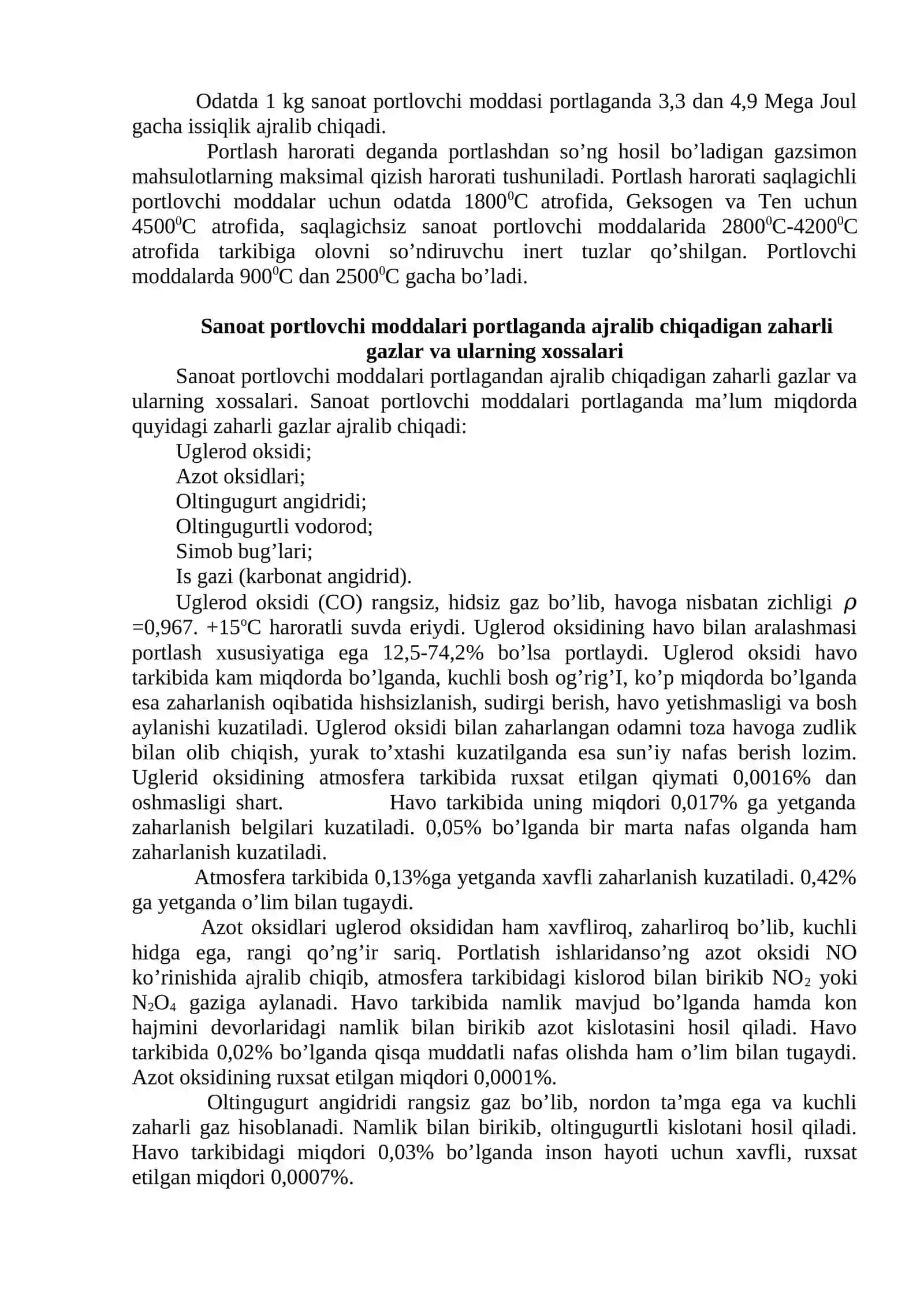 SANOAT PORTLOVCHI MODDALARI DETONATSIYASINING FIZIK MOHIYATI VA UNING PARAMETRLARINI ANIQLASH 2