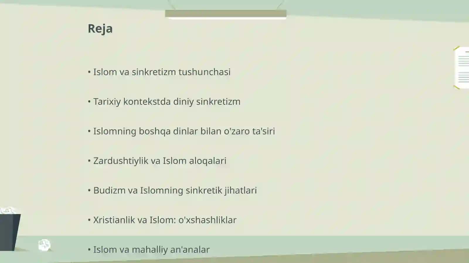 Islom va boshqa diniy aqidalar sinkretlashuvi natijasida shakllangan diniy ta'limotar tarixi 2