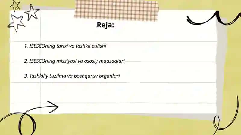 Islom hamkorlik tashkiloti ISESCO 2