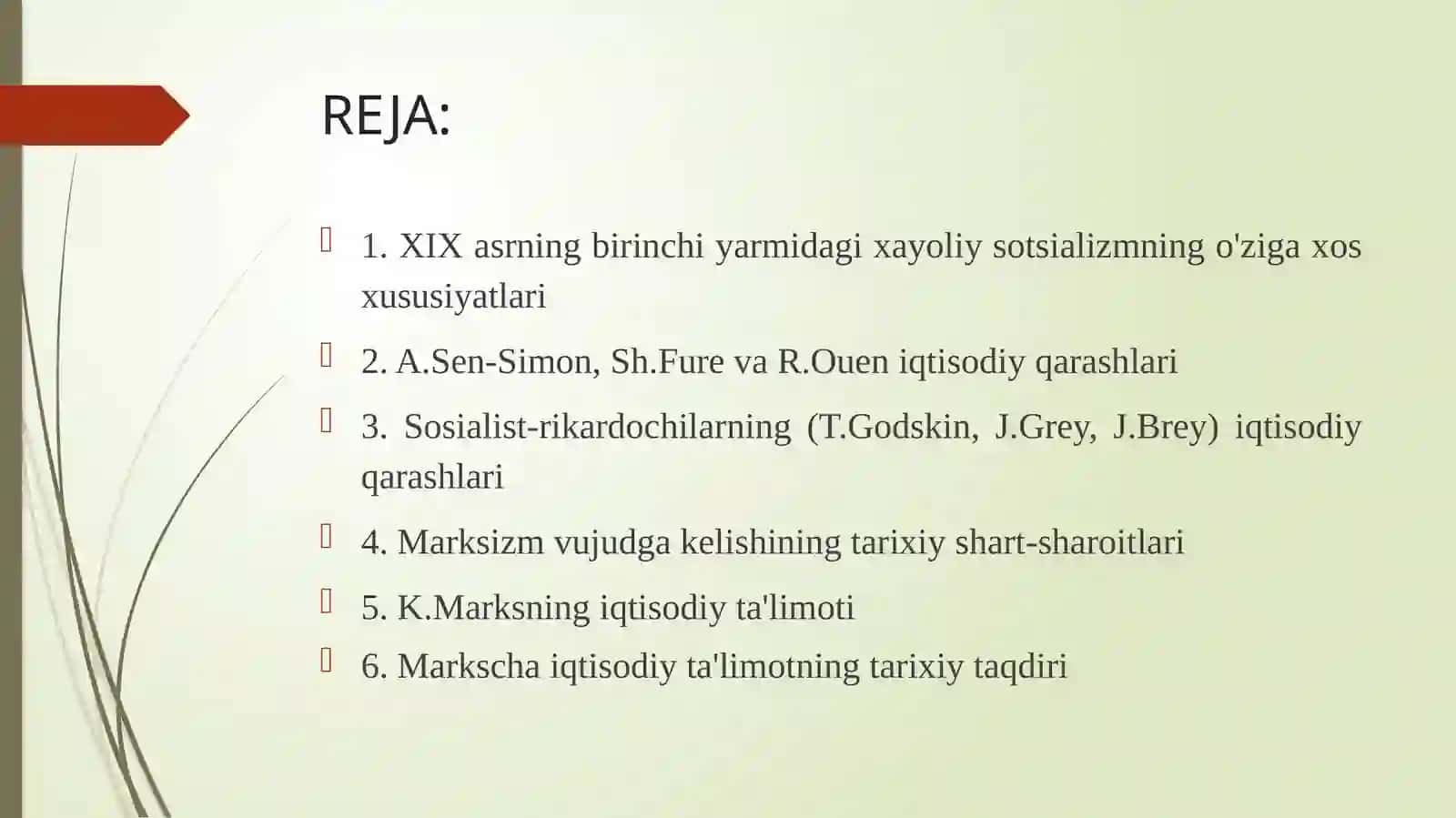 Bozor iqtisodiyotiga muholif – sotsialistik yo'nalish mohiyati va uning tarixiy taqdiri 2