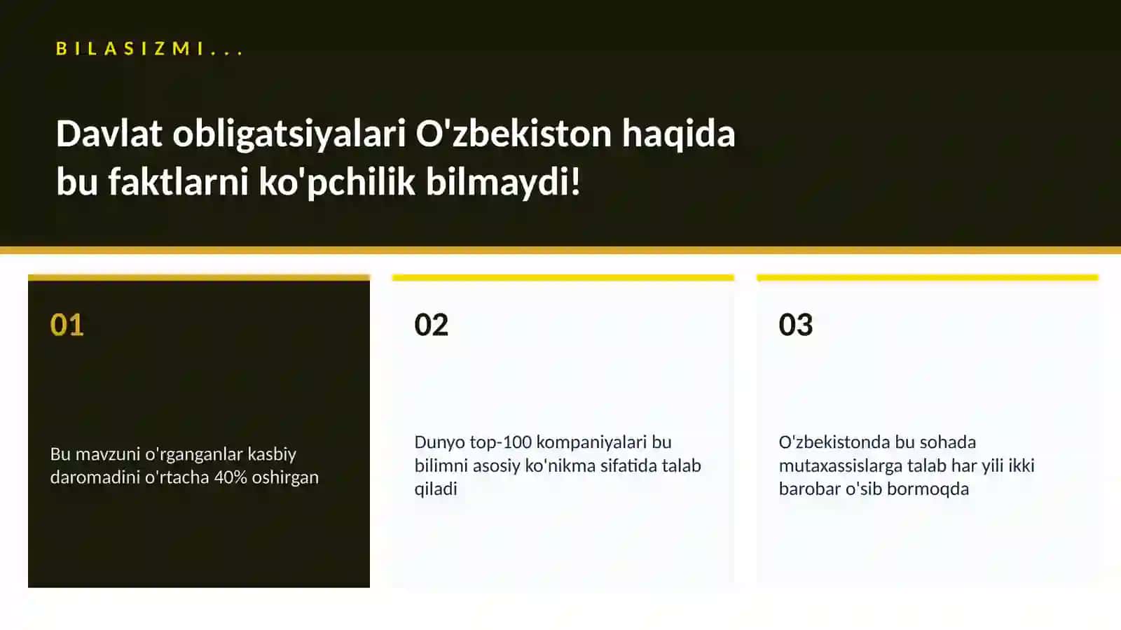 Davlat obligatsiyalari O'zbekiston 2