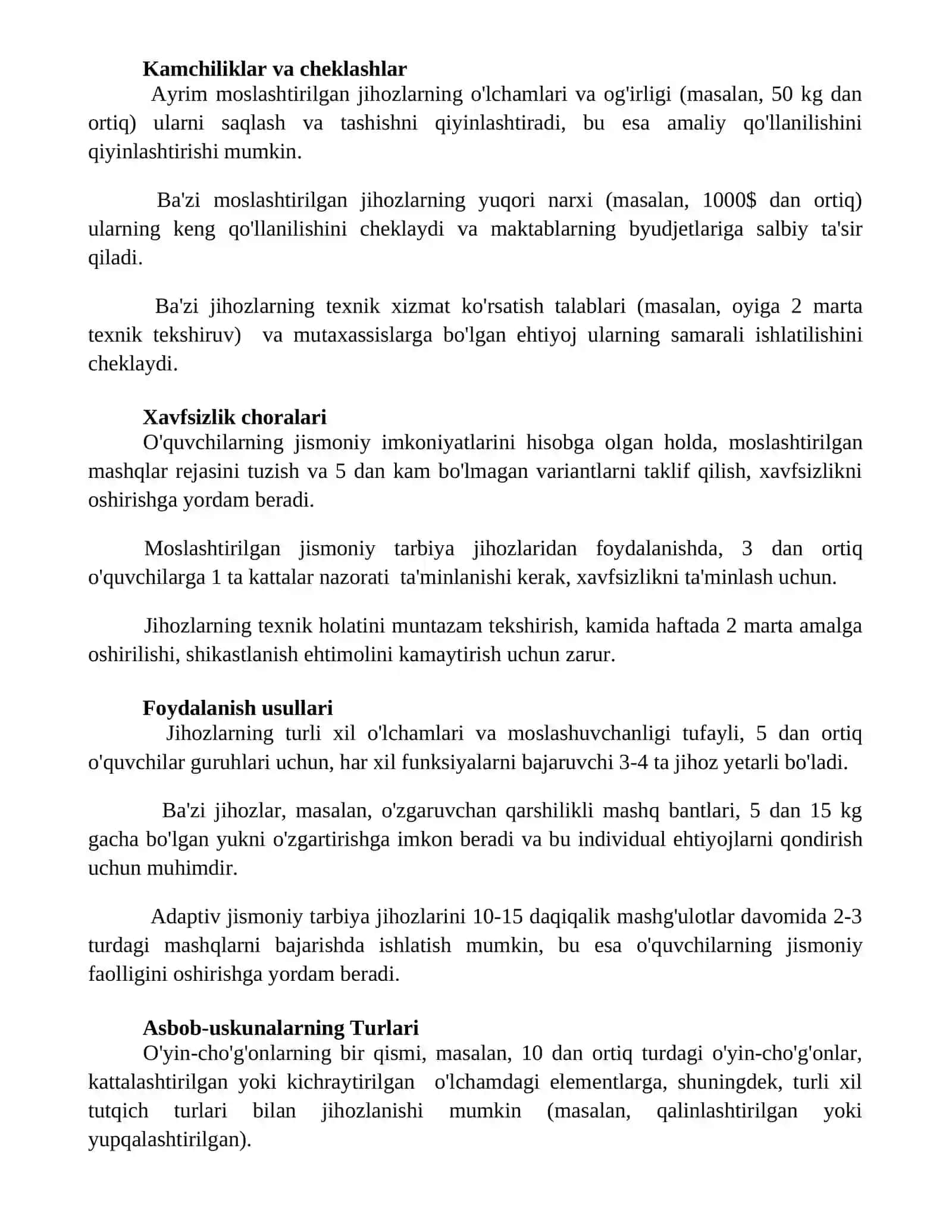 Adaptiv jismoniy tarbiya vositalari 2