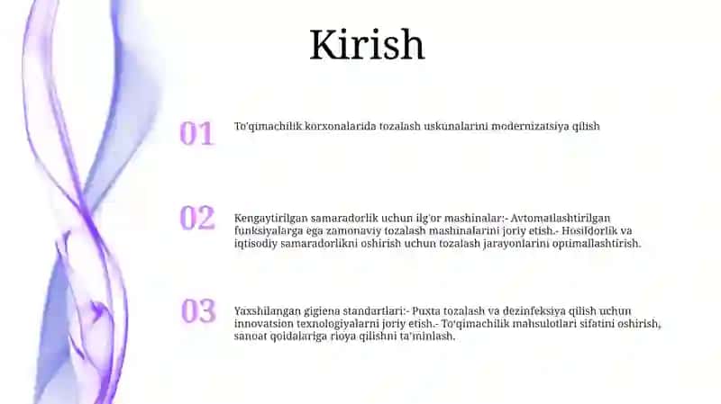 To'Qimachilik Korxonalarida Turli Firmalarning Yangi Tozalash Mashinalari 2