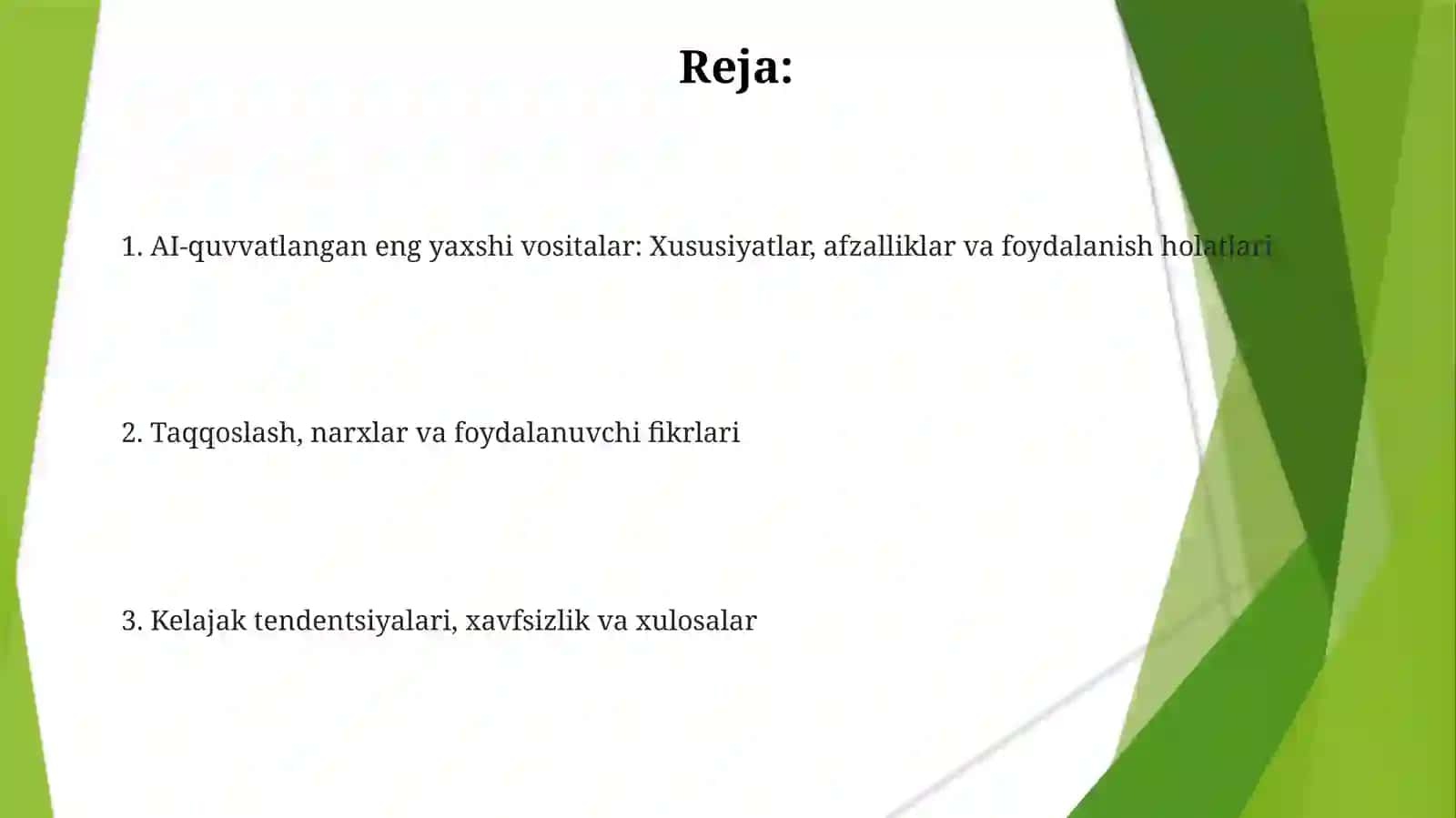 AI-quvvatlangan eng yaxshi vositalar 2