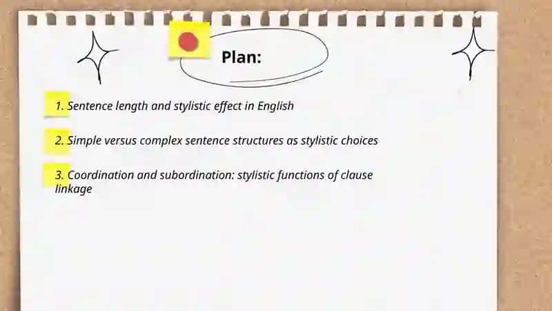 Syntactical Stylistics 2