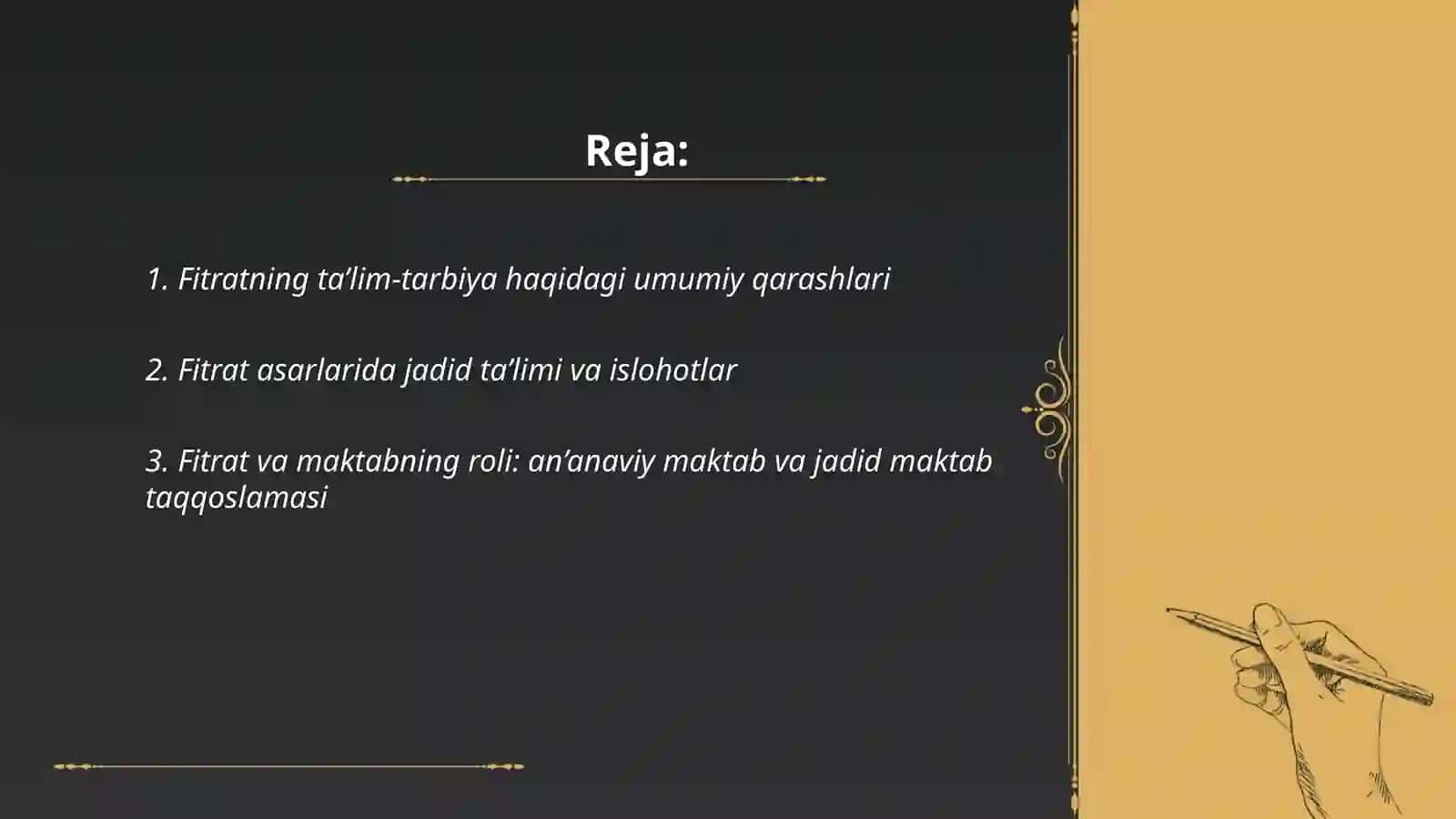 Fitrat va uning asarlarida ta’lim tarbiya masalalari 2