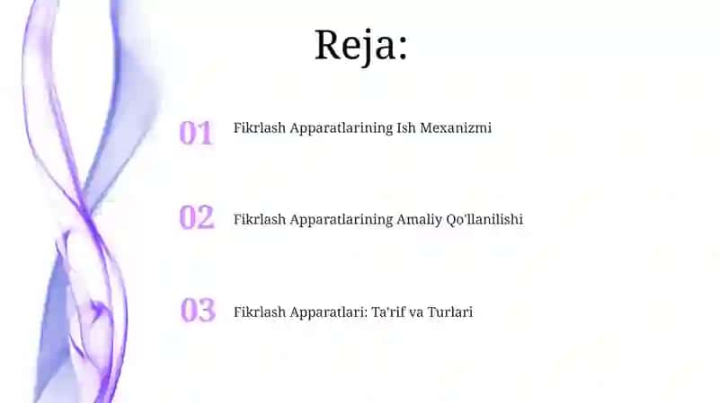 Fikrlash Apparatlari 2