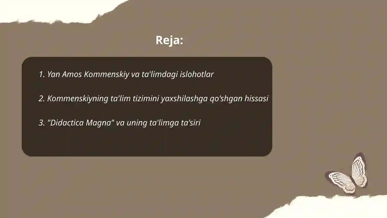 Yan Amos Kommenskiy haqida (Ta'limga qanday yangiliklar kiritgan 2