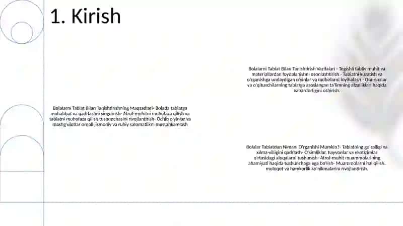 Bolalarni Tabiat Bilan Tanishtirishning Maqsad Va Vazifalari 2