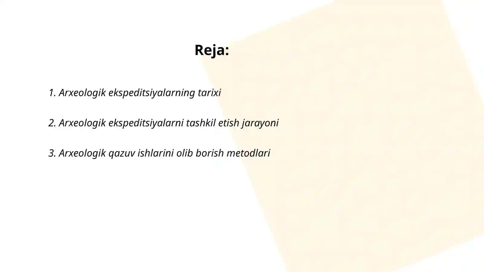 Arxeologik ekspeditsiyalar 2