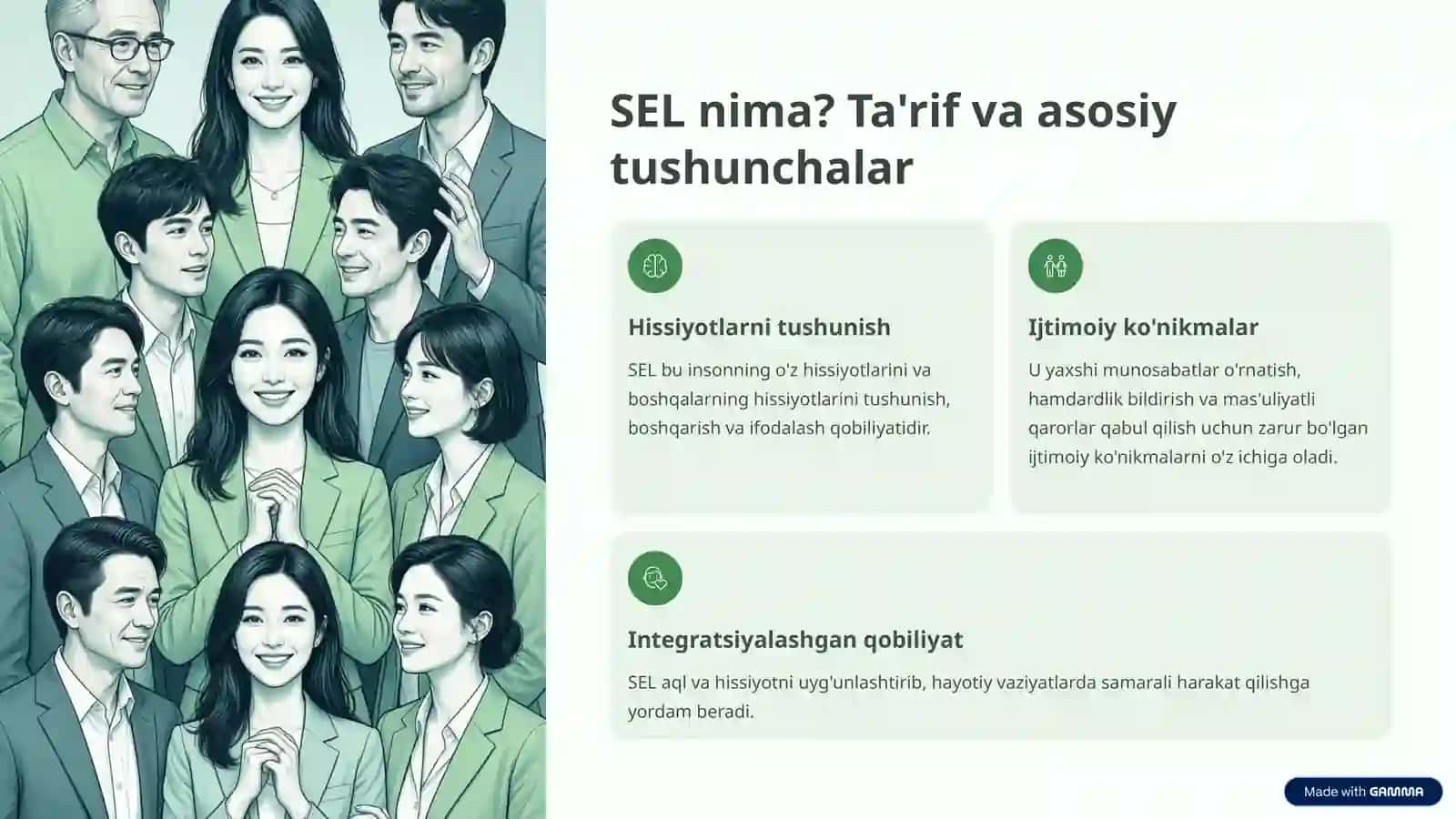 Ijtimoiy-hissiy intellekt (SEL): Hayotiy ko'nikma 2